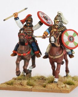Gothen berittene Champions (2) (Footsore miniatures)-0