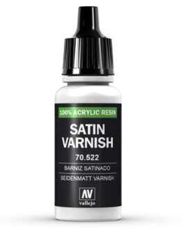 Vallejo Model Color: 194 Satinlack (Satin Varnish), 17 ml (522)