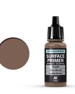 Vallejo Surface Leather Brown 17ml